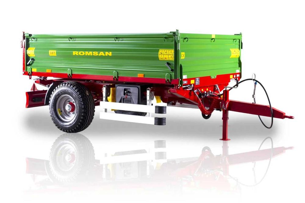 Remorca monoax 3.5 tone util - |Uniterra