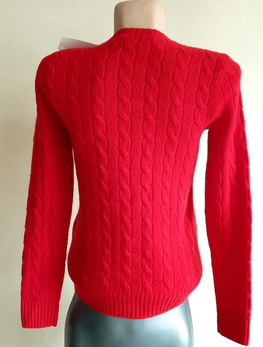 POLO Ralph Lauren Cable Wool  Knit  S  НОВО ОРИГИНАЛ 2броя  Дамски Пул