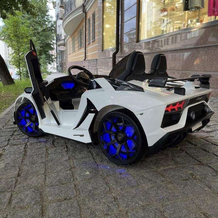 Детский электромобиль Lamborghini Aventador 24v с монитором| доставка