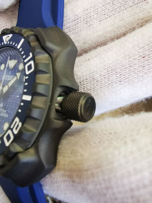 Citizen titanium eco drive promaster diver BN0225-04L