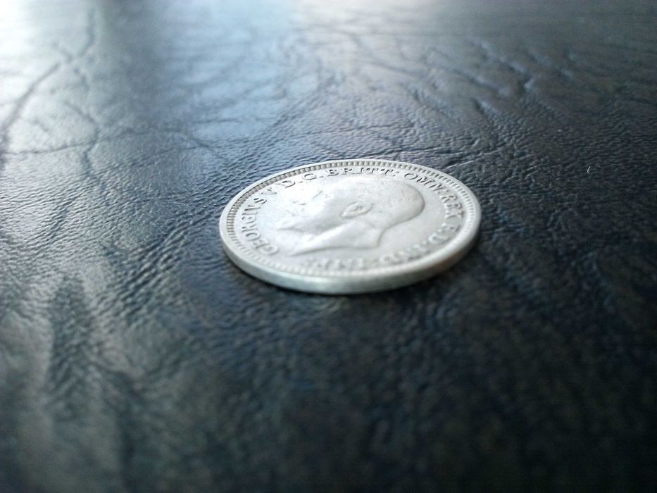 1/2 кoрона 1940 година Англия сребро