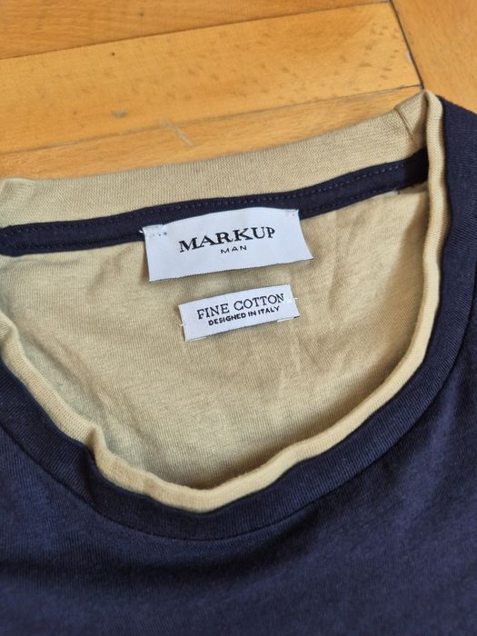 Tricou de bărbați MarkUp (Fine Cotton) Design Italian - M