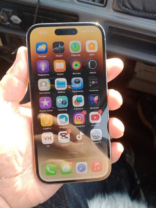 Iphone 14 pro 100% garantiya achilmagan boshachila urma telefon oladon