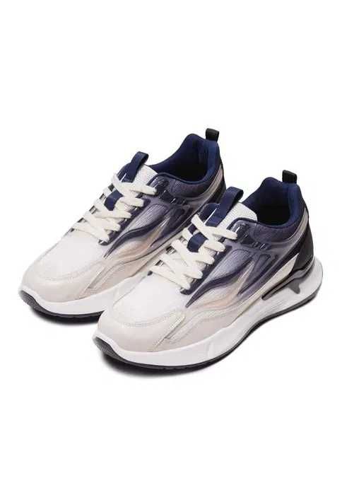 Мужские кроссовки Style, черно-бежевые — удобно и стильно