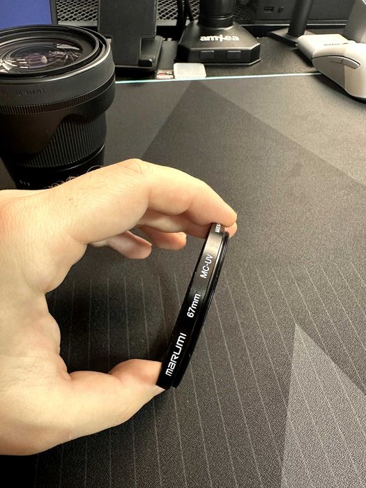 Sigma 16 mm f 1.4 e-mount (sony) + filtru