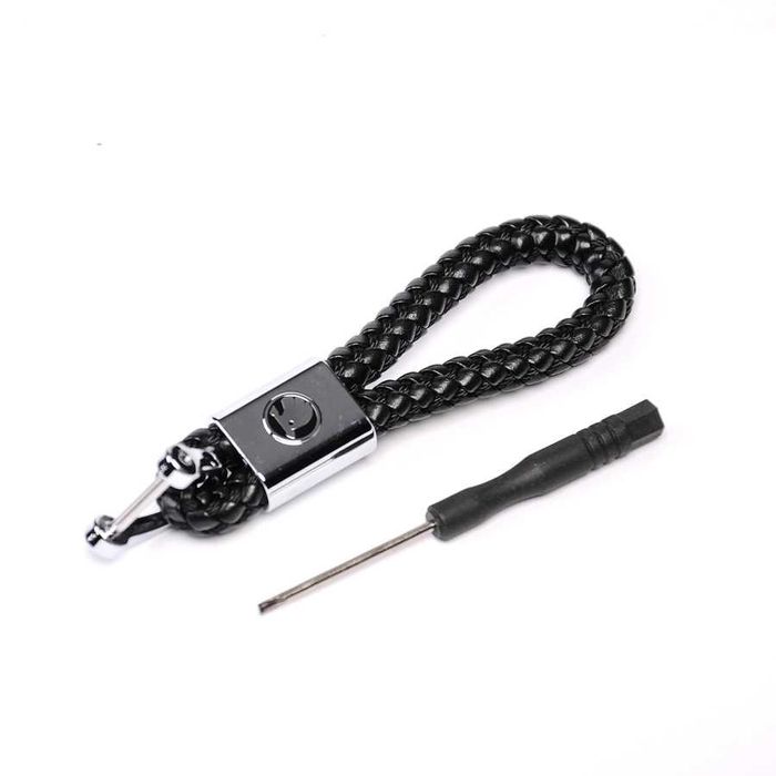 Ключодържател SKODA луксозен - кожа ШКОДА