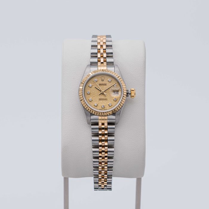 Rolex DateJust Lady, 26mm, diamonds, full set, cu factura