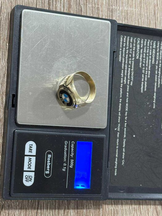 Продавам Златен Мъжки Пръстен 14к