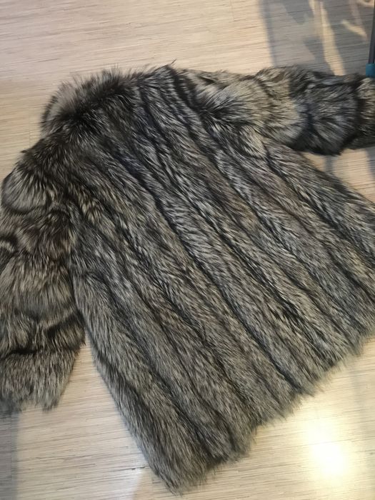 Шуба из чернобурки