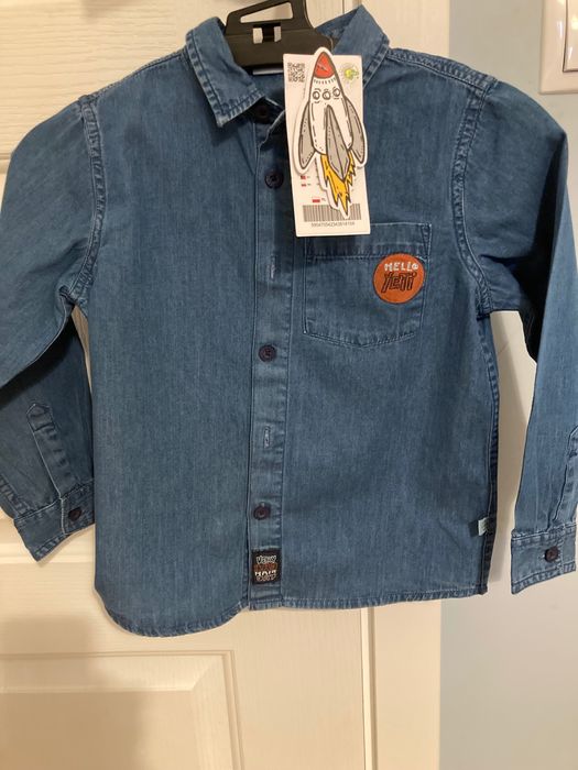 Детска риза, подходяща за момче, 104