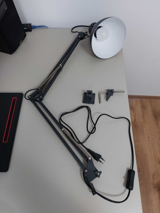 Lapmpa de birou IKEA TERTIAL gri inchis