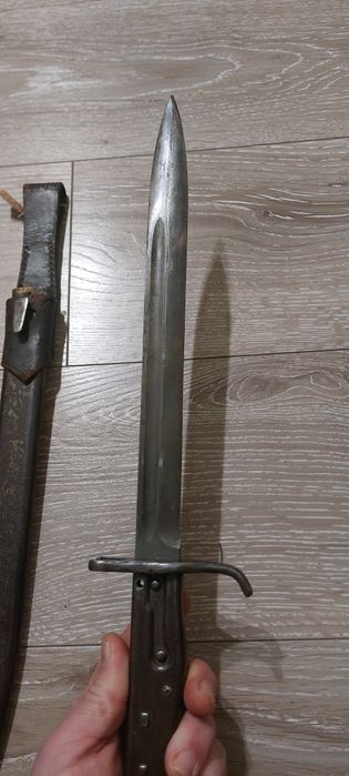 Baionetă Rară Germania Ersatz EB47 
Lungime total