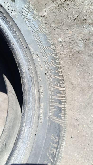 Мишлен 215/55/17 пара летние