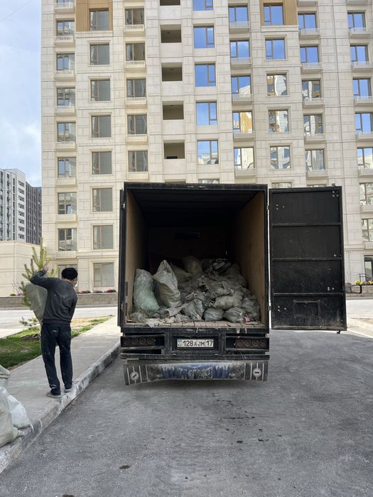 Вывоз мусор стройтельные. Газель мусор.
