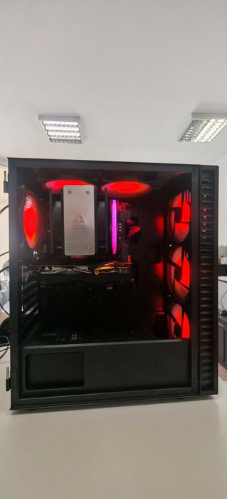 Геймърски Компютър Ryzen 7 5700/32Gb/1TB SSD/RTX 3060TI/Wi&BT/Гаранция
