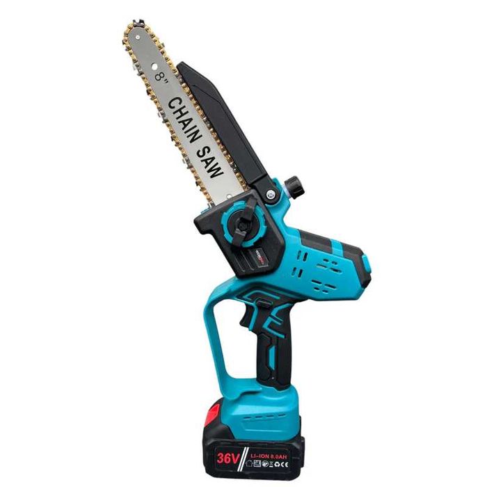 Немски  Акумулаторен WerkBull Трион Резачка с шина 25см  2 бат.36V 8Ah