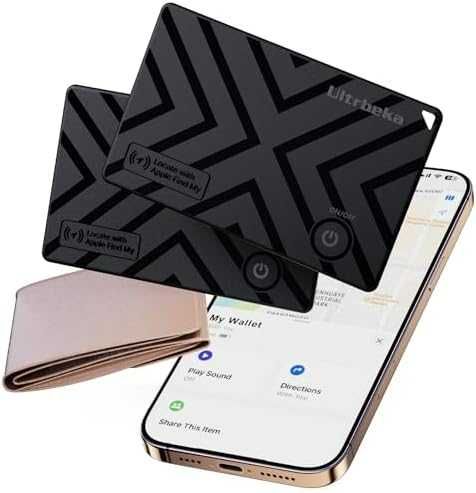 Apple Find My Wallet Tracker MFi Тракер За Портфейл 2 броя антикражба