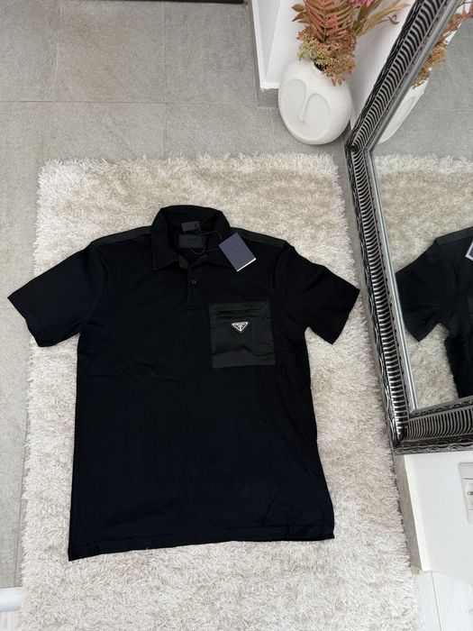 Tricou polo Prada bumbac 100% colectie noua