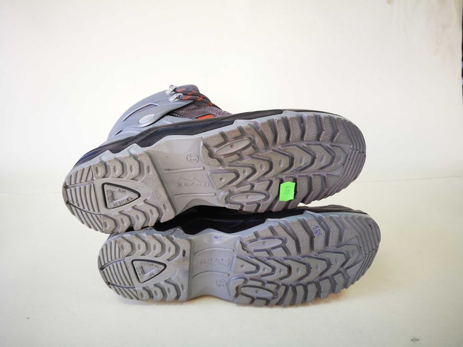 Bocanci lucru PIELE 44 45 ELTEN Protectie bombeu metalic  UVEX ca NOI