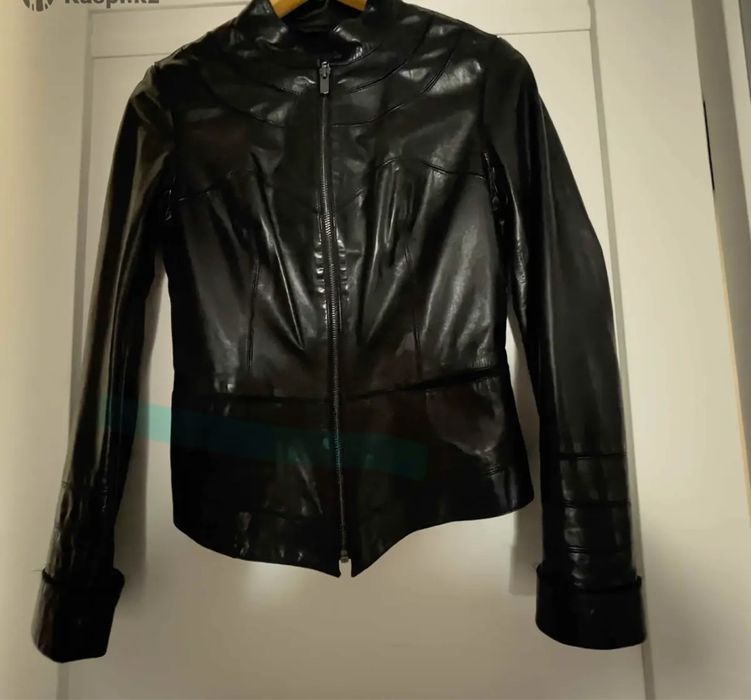 Куртка кожаная женская