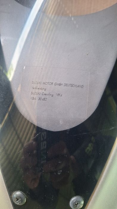 Спойлер (яйце) с лупи за сузуки СВ650 Suzuki SV650 1999-2002