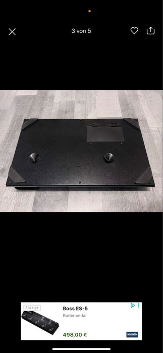 Boss ME-70 pedal board