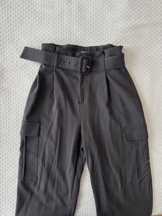 Комплект карго панталон с колан + елек Reserved