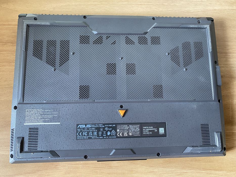 Лаптоп ASUS TUF Gaming F16 FX607VU Intel Core i7-13620H, NVIDIA GeForce RTX 4050 6GB , 1TB SSD