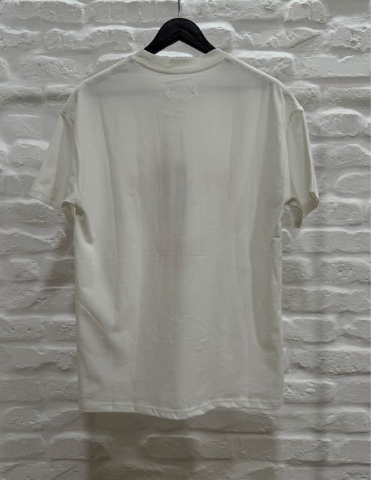 Мъжка тениска Maison Margiela White T-shirt Red Heart