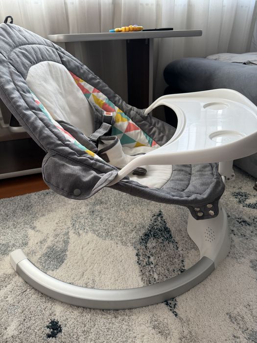 Balansoar electric EvoSmart bebe/Multifunctional/Bluetooth/Telecomanda