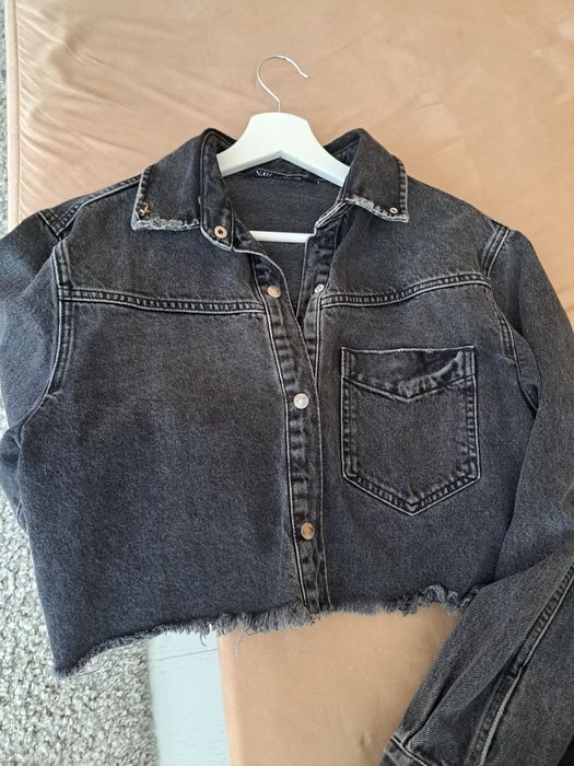 Дънково късо яке  ZARA