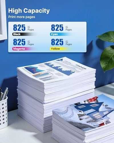Нови HP 912XL мастилени касети комплект 4 цвята OfficeJet 8012 8022 8025 принтер тонер мастило печат