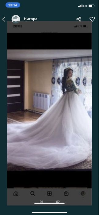 Продам свадебное платье