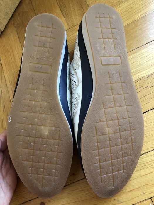 Дамски кожени обувки, 38 номер, естествена кожа