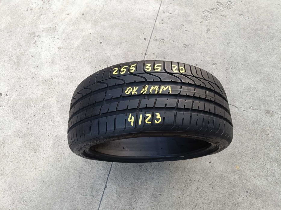 O anvelopa de vara 255 35 20 pirelli p zero profil 8 mm dot 4123