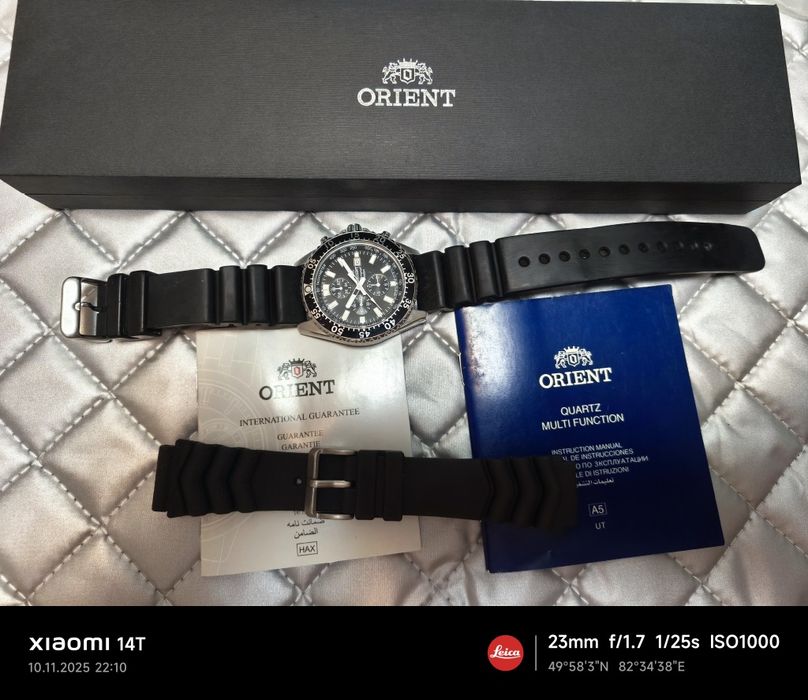 ORIENT CAPTAIN. 200M.Дайверы с хронометром от ORIENT