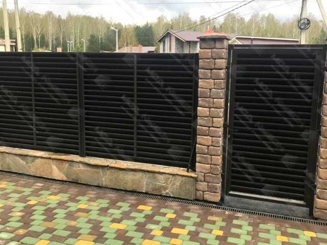 Забор жалюзи от производителя