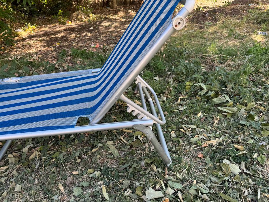 Сгъваеми шезлонги 2бр с шалтета
