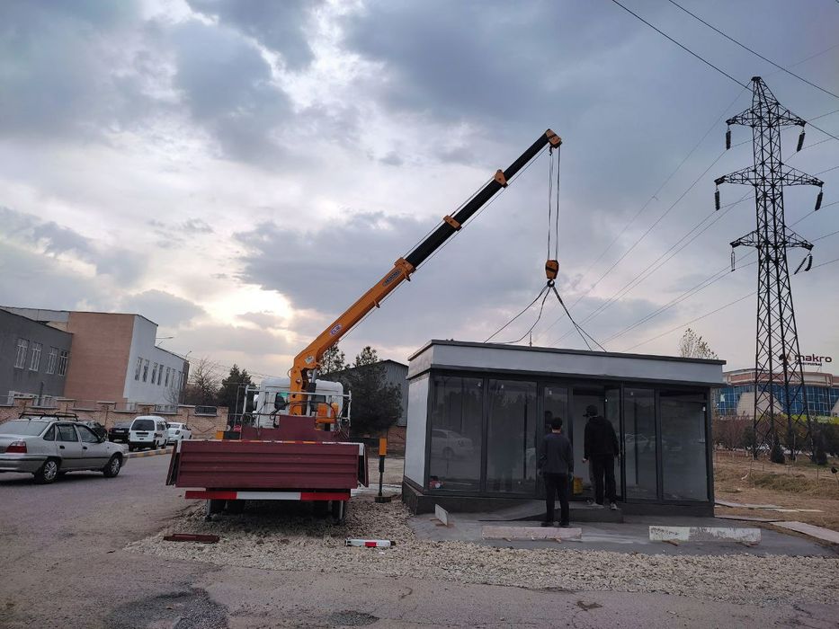 Manipulyator xizmati. Kran 5 tonna moshina 10 tonnali