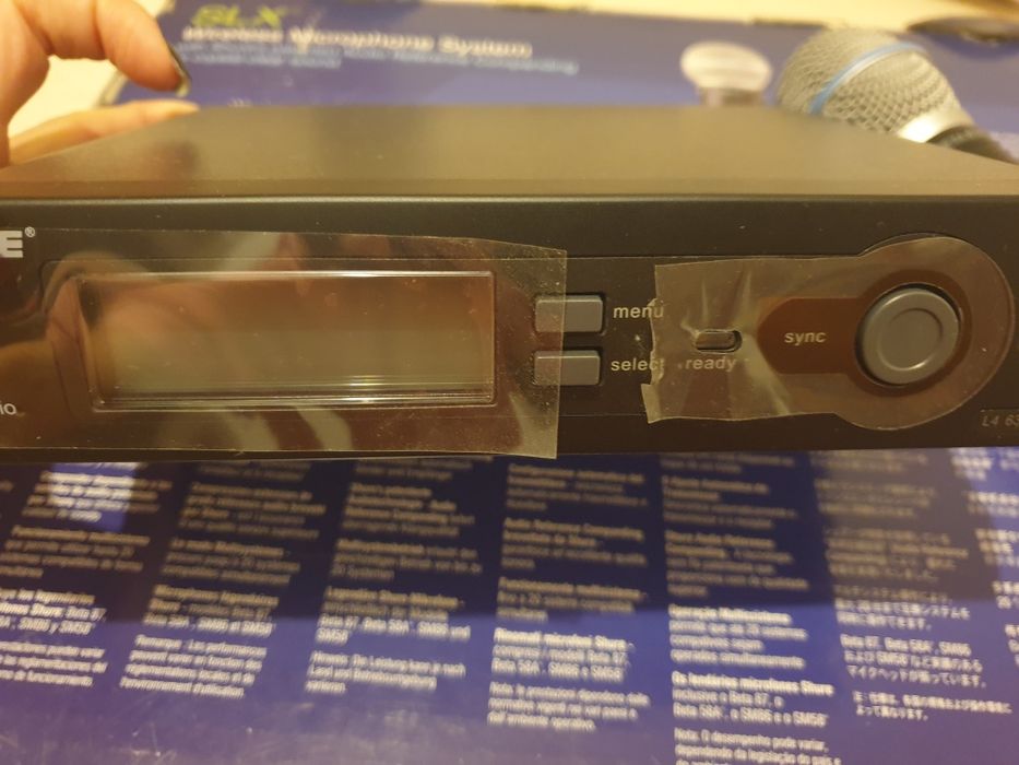 Microfon Wireless SHURE BETA 87A SLX4