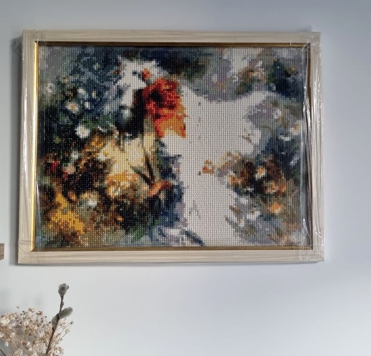 Картина- диамантен гоблен, ръчно реден