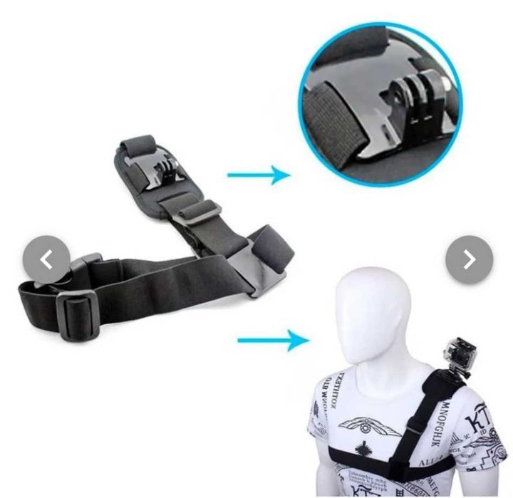 Оригинальное крепление SJCAM на плечо.