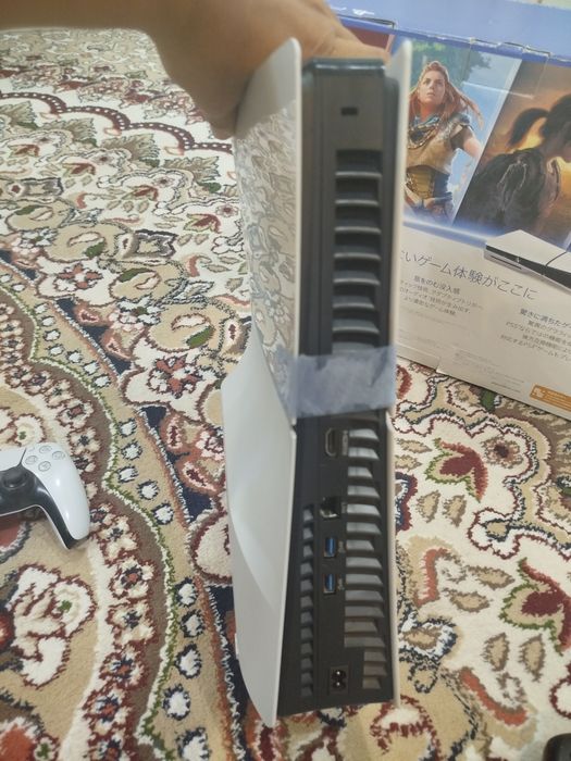 Playstation 5 slim дисковод 1tb 2 джостик топ игры состояние отличное