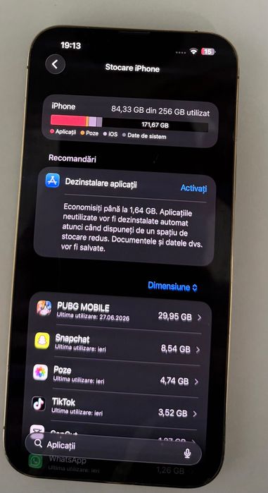 Vand Iphone 13 Pro Max 256GB , 80% sanatate baterie !!