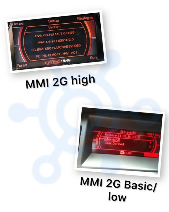 Interfata bluetooh pentru muzica audi A6, A4, A5, A6, Q7 MMI 2g