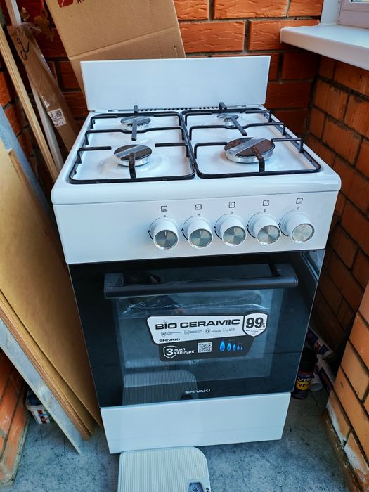 Газ плита новая шиваки