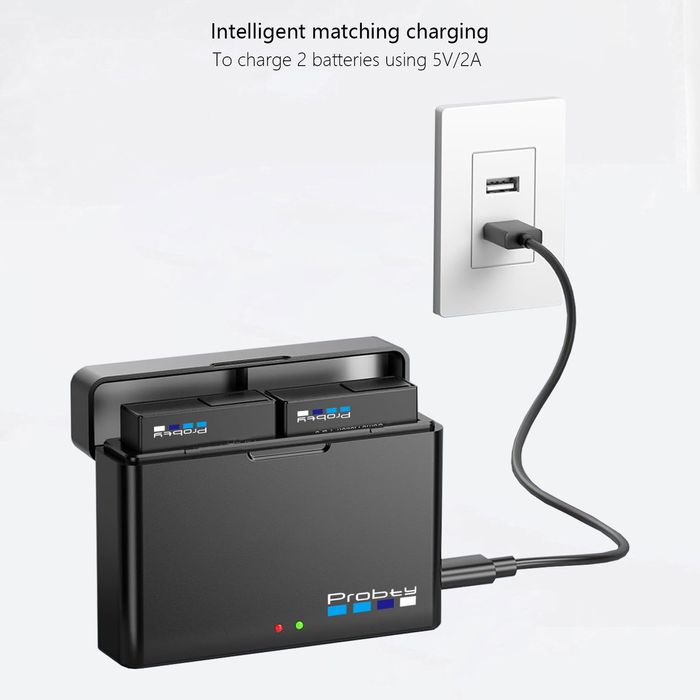 Зарядно + батерии за DJI osmo action 5, 4 и 3