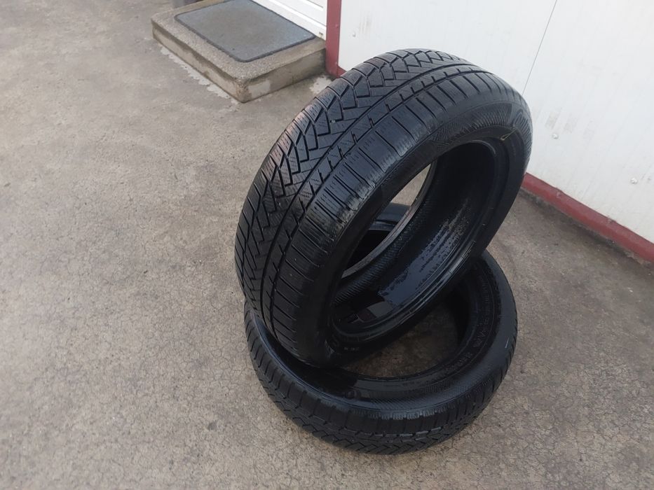 135 lei bucata! Doua anvelope M+S/IARNA 235 55 r19 Continental