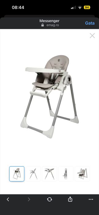 Scaun bebe diversificare