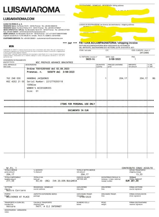 JACQUEMUS дамска чанта